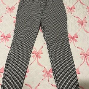 Jules & Leopold Monochrome Patterned Cropped Pants